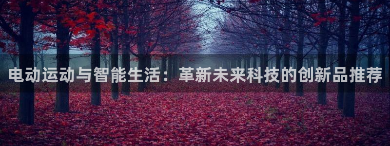 xk星空体育官网下载招商电话:电动运动与智能生活:革新未来科